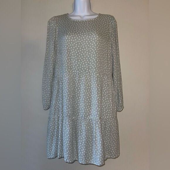 Abercrombie & Fitch Tiered Mini Baby Doll Style Dress Size Medium - Picture 6 of 13